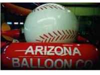 Tube shape helium inflatables and Baseball balloon
